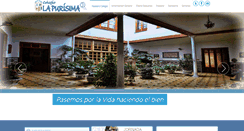 Desktop Screenshot of colegiolapurisimasantafe.com
